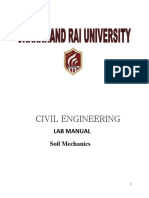 Btech4th-5th-Ce Soil Mechanics Lab Manual