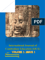 International Journal of Cambodian Education Volume 1 Issue 1 December 2023