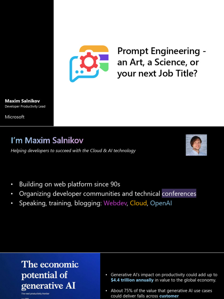 Understanding Prompt Engineering Basics | PDF | Artificial Intelligence ...