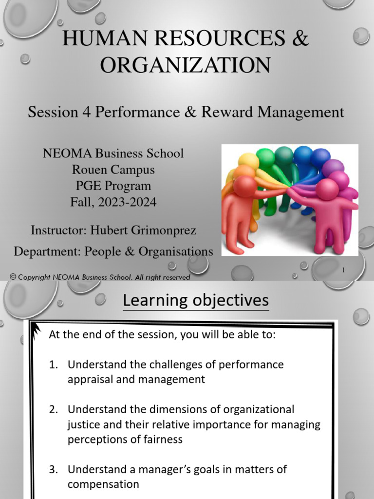 Session 4 - Performance Reward Management - Hubert | PDF | Performance ...