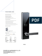 Smart Lock TECHNICAL SHEET