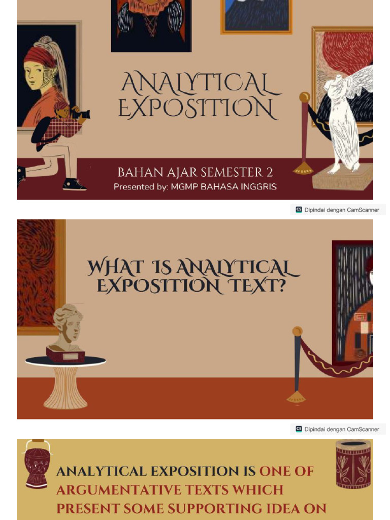 2001 ANALYTICAL EXPOSITION Com | PDF