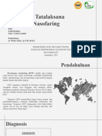 Referat THT Diagnosis Dan Tatalaksana Karsinoma Nasofaring - Fadhil Hafidza
