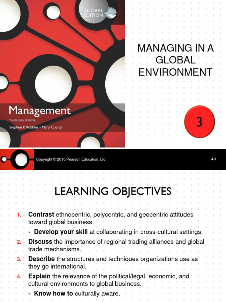 Management Ch3 International Management Final | PDF | General Agreement ...