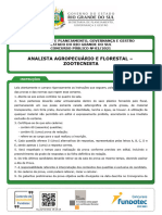 Analista Agropecuario e Florestal Zootecnista