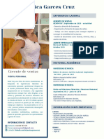 CV Jessica Ventas