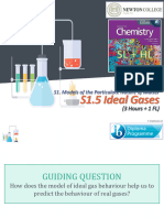 03 Ib Chemistry (SL+HL) - S1.5 Ideal Gases