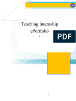 TI Activity 1 Introduction To Teaching Internship