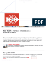 ISO - ISO 9001 e Normas Relacionadas - Gestão Da Qualidade