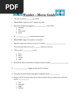 WonderMovieGuide