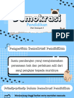 Demokrasi Pendidikan 