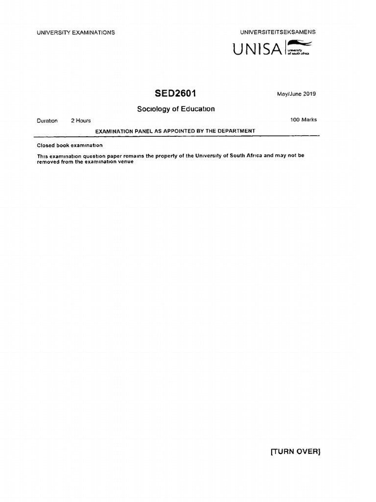 Sed2601 mayjune exams pdf