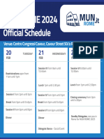 MUNROME24 Schedule Event