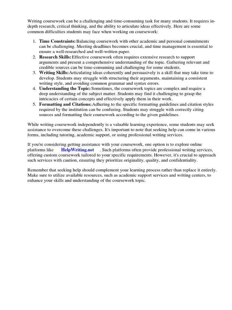 Coursework Marks | PDF | Understanding