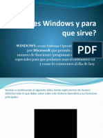 Qué Es Windows y para Que Sirve