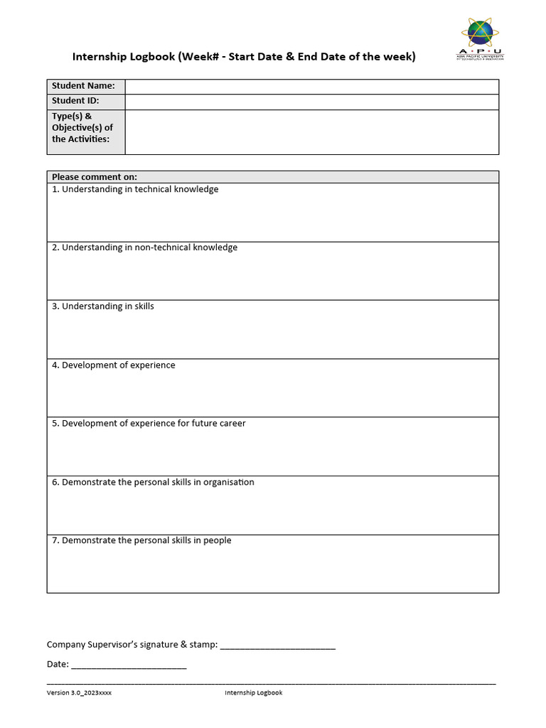 1 02 internship logbook pdf