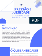 Depressão e Ansiedade em Jovens Do Jaraguá