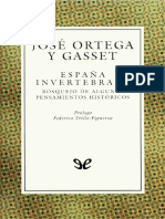 José Ortega y Gasset España Invertebrada ePubLibre - 1921