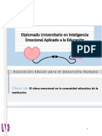 Apunte 3 - El Clima Emocional en La Comunidad Aducativa de La Institucion