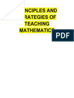 Principles and Strategies of Teaching Mathematics
