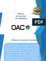 Creación y Funcionamiento de Las OAC