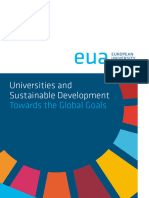 Universities and Sustainable Development Towards The Global Goals