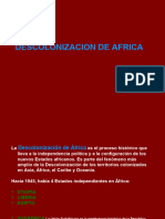 Descolonización en Africa