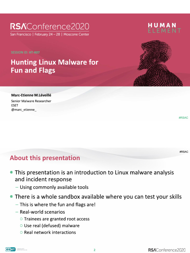 Hunting Linux Malware | PDF