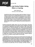 Cognitive Science - April 1988 - Sweller - Cognitive Load During Problem Solving Effects On Learning