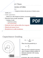 Review of Last Class: Electrical Characteristics of Cables