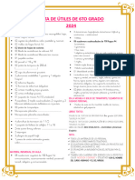 LISTA DE UTILES 2024 - 6to 2024 N