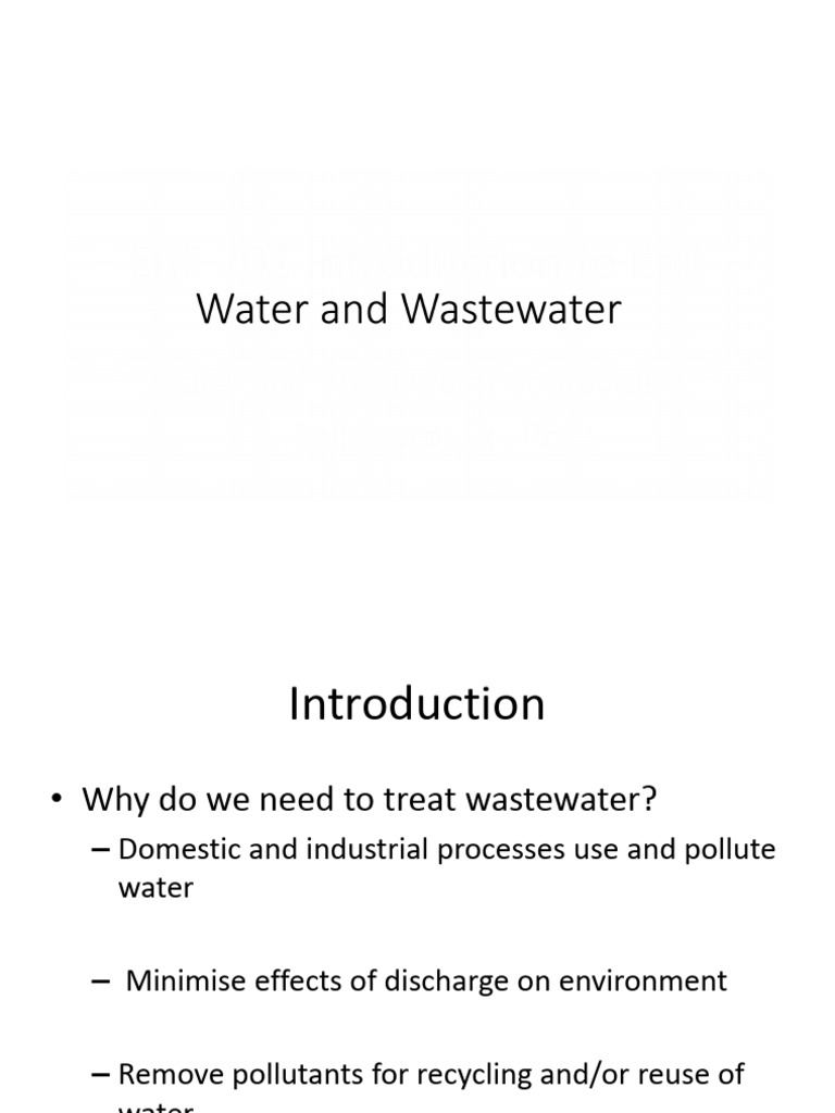 Water Quality Pdf Water Filtration