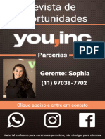 Revista PARCERIAS YOU GERENTE SOPHIA 