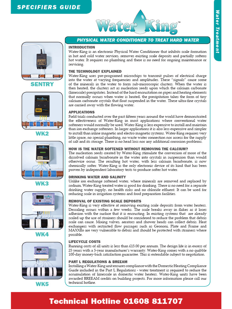 Water King | PDF | Water Heating | Water
