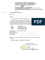 Surat Dispensasi Popwil 2024