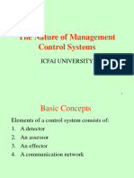 Nature of Management Control System