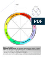 Wheel of Life Template With Instructions - v3 - U