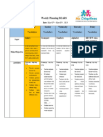 Mis Chiquitines - LESSON PLAN 1