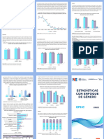 Triptico de Estadisticas Con Enfoque de Genero 2022