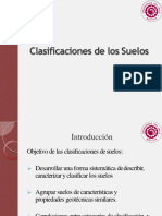 Clasificaciones de Los Suelos