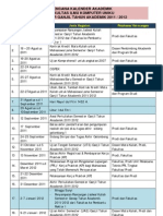 Kalender Akademik Ganjil 11 12 - 2