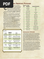5e Potion Components - Recipes | PDF