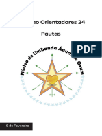 Pauta Reuniao Orientadores 8 Fev