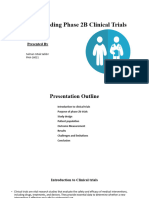 Understanding Phase 2B Clinical Trials