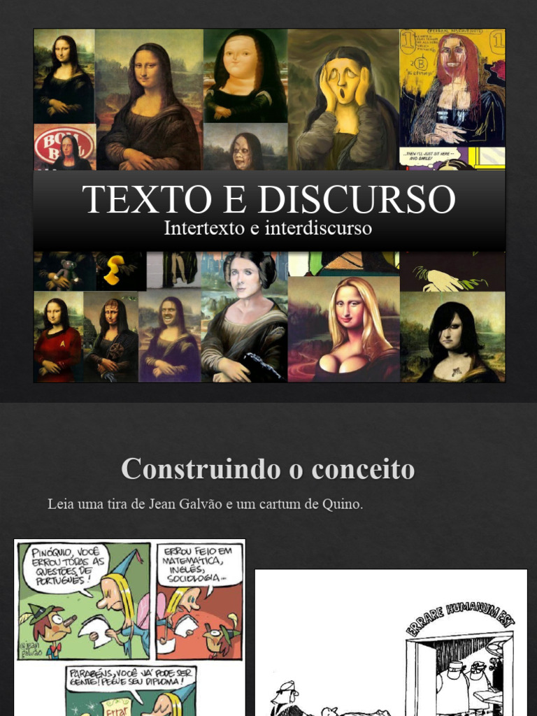Inter Textual I Dade | PDF | Paródia | Amor