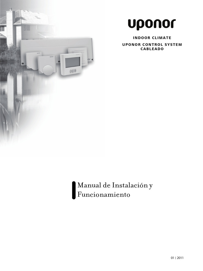 Manual de Instalación y Funcionamiento Indoor Climate Uponor Control
