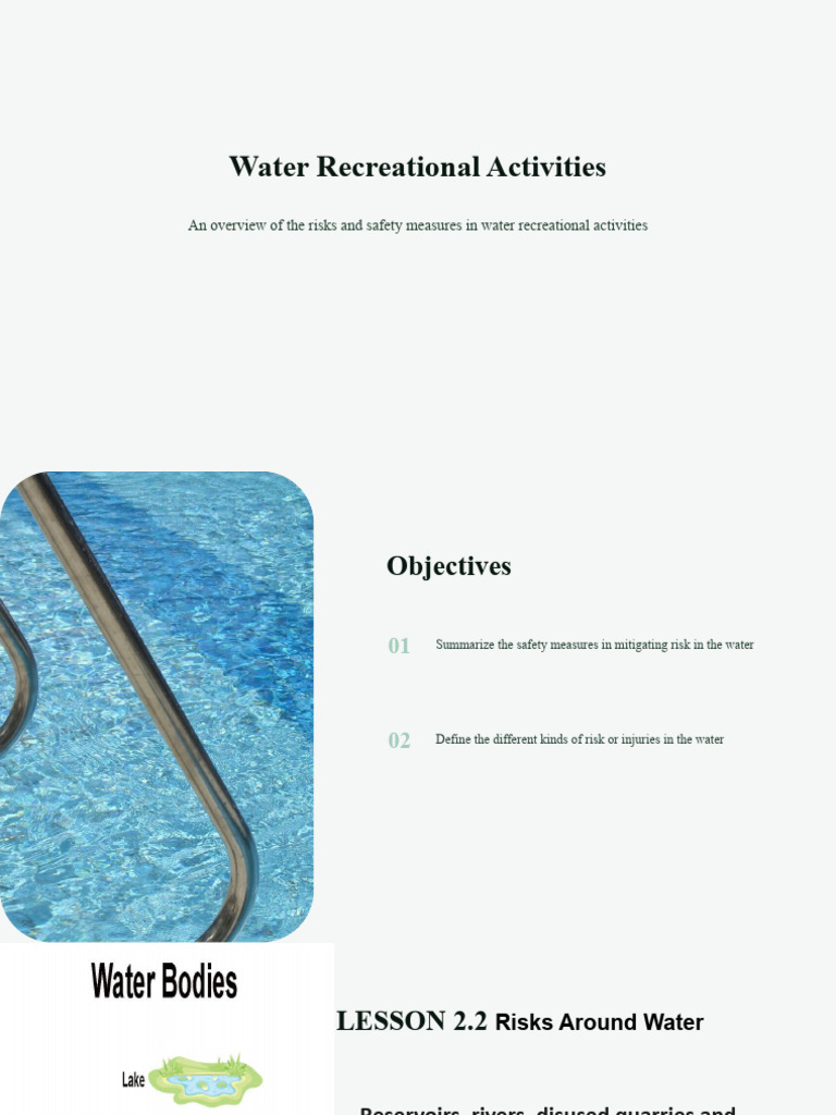 Risks Around Water | PDF | Earth Sciences | Water