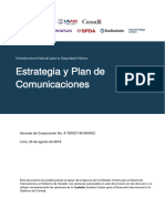 Estrattegia y Plan de Comunicación