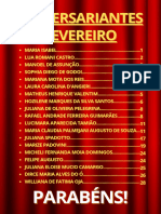 Aniversariantes Fev 2024