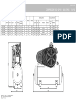 DT026 - Compressor Fixo 40PCM - 360 Litros - 175 Psi